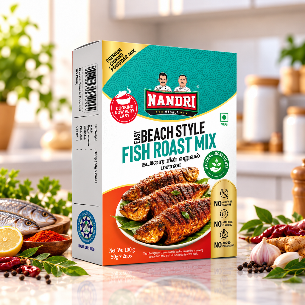 Easy Beach Style Fish Roast Mix 100g
