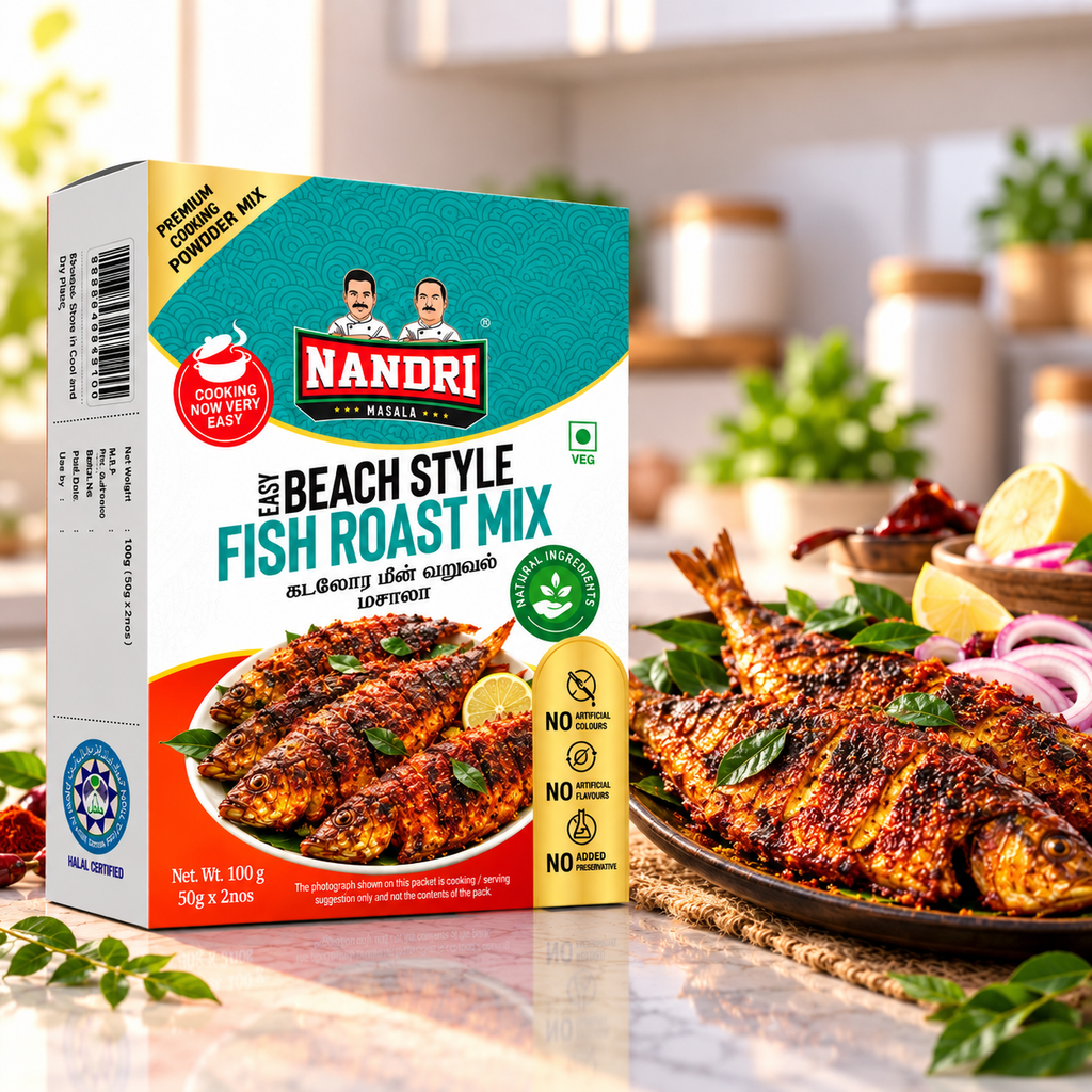 Easy Beach Style Fish Roast Mix 100g