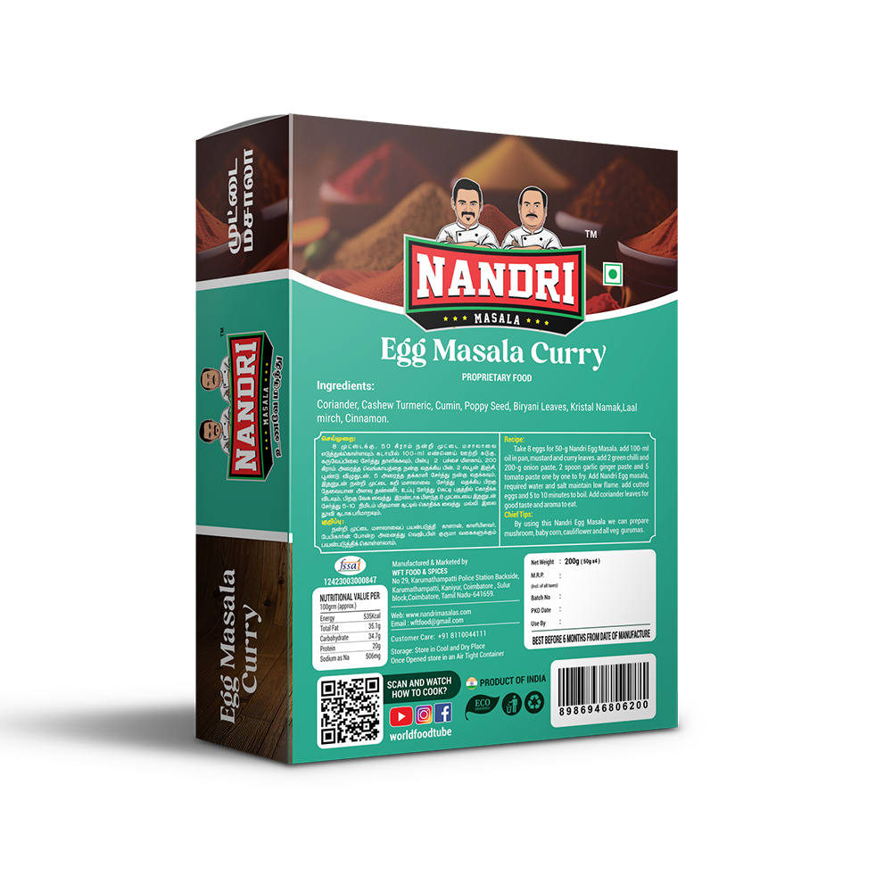 Egg Curry Masala 200gm