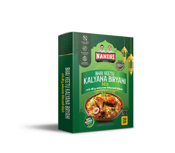 Bhai Veetu Biryani Mix + Rice – Nandrimasalas