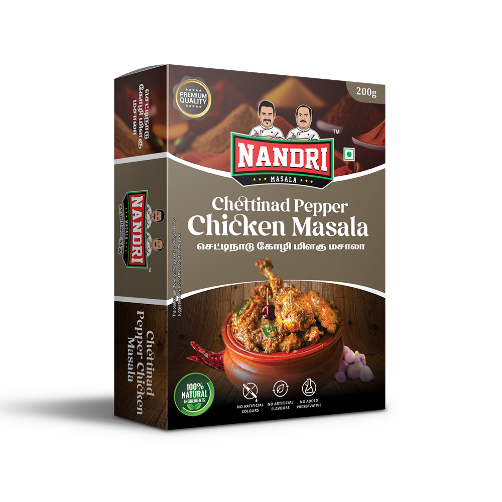Chettinad Pepper Chicken Masala 200gm