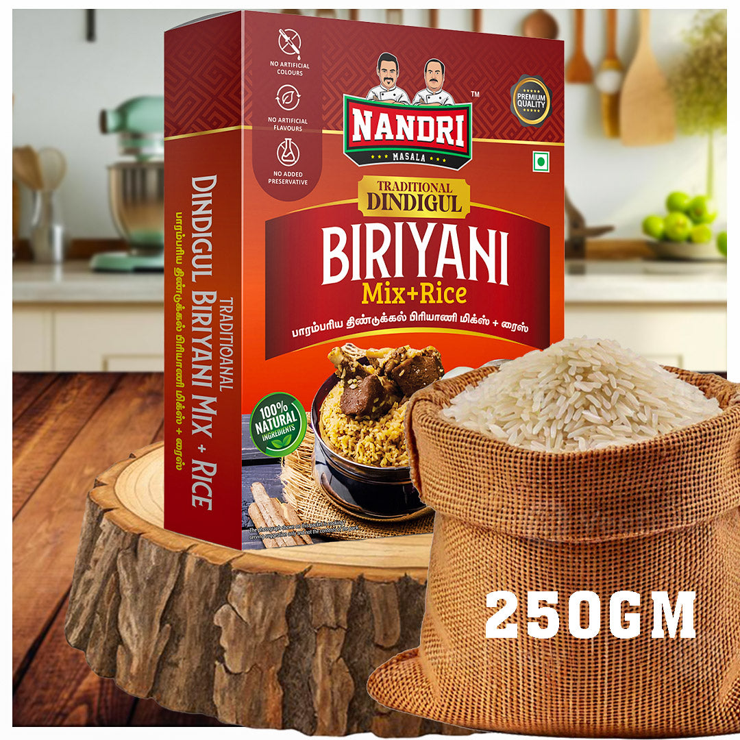 Dindugul Biryani Mix + Rice