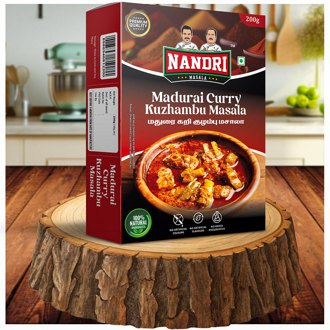 Madurai Curry Kuzhambu Masala 200gm