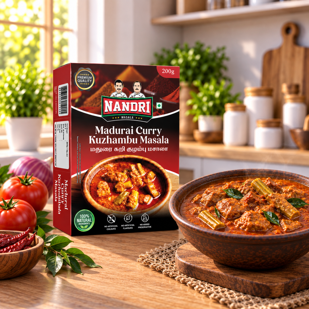 Madurai Curry Kuzhambu Masala 200gm