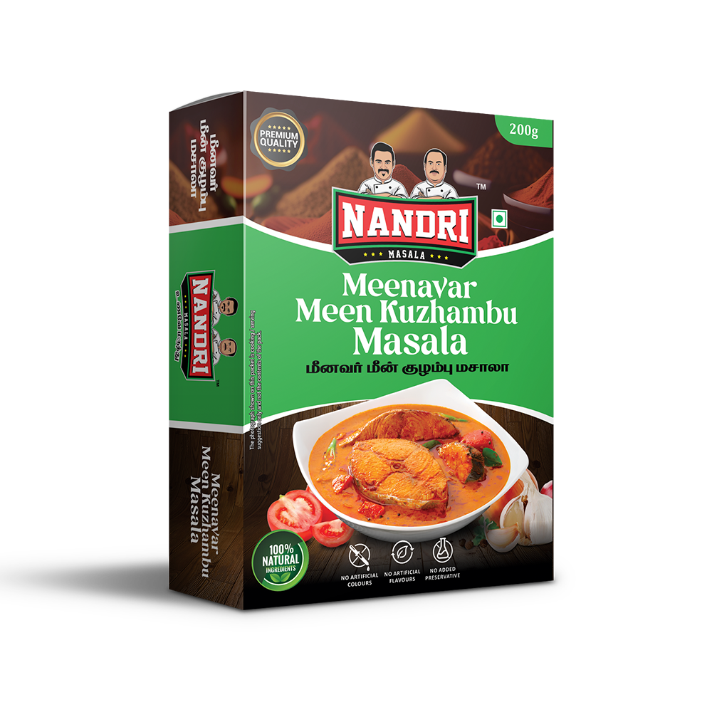 Meenavar Meen Kuzhambu Masala 200gm