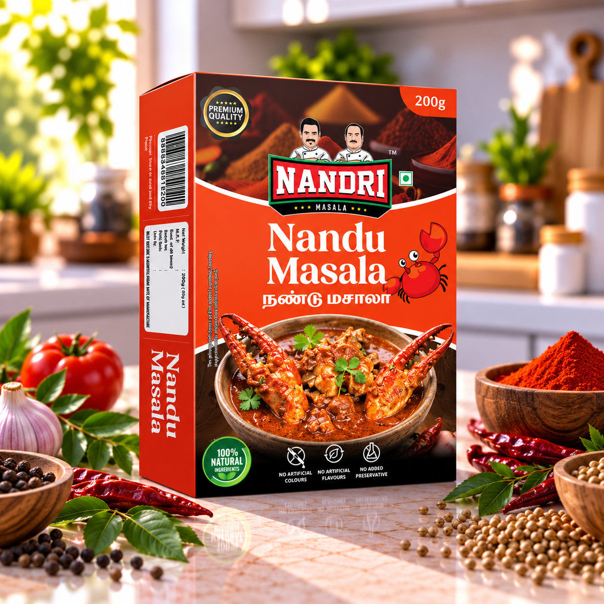 Chettinad Nandu Masala 200gm