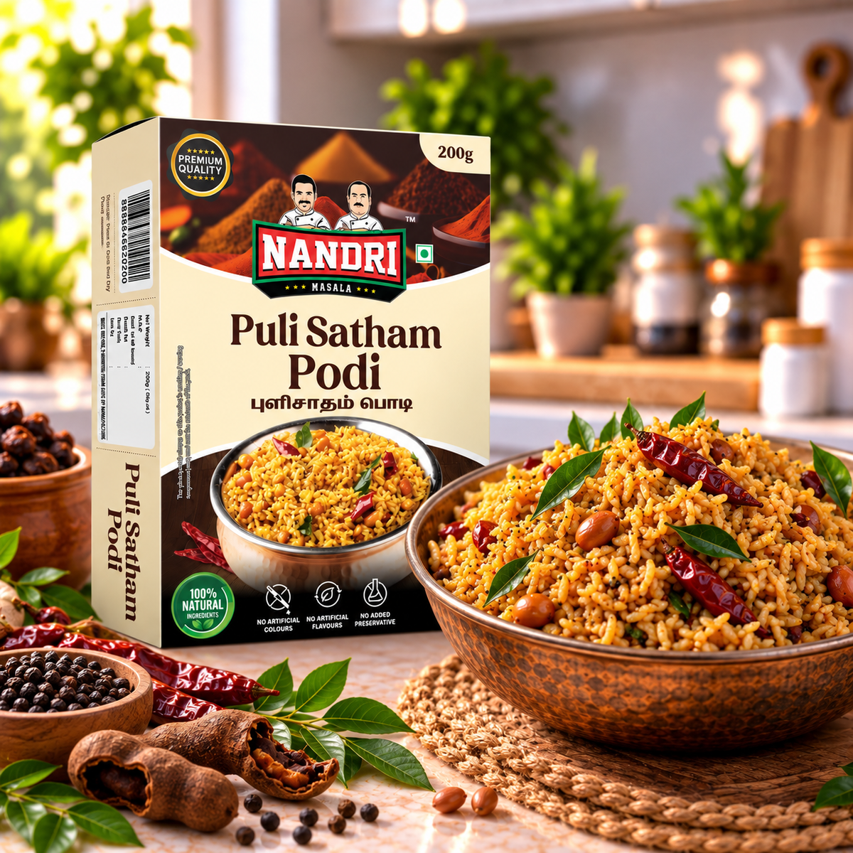 Puli Sadham Podi 200gm