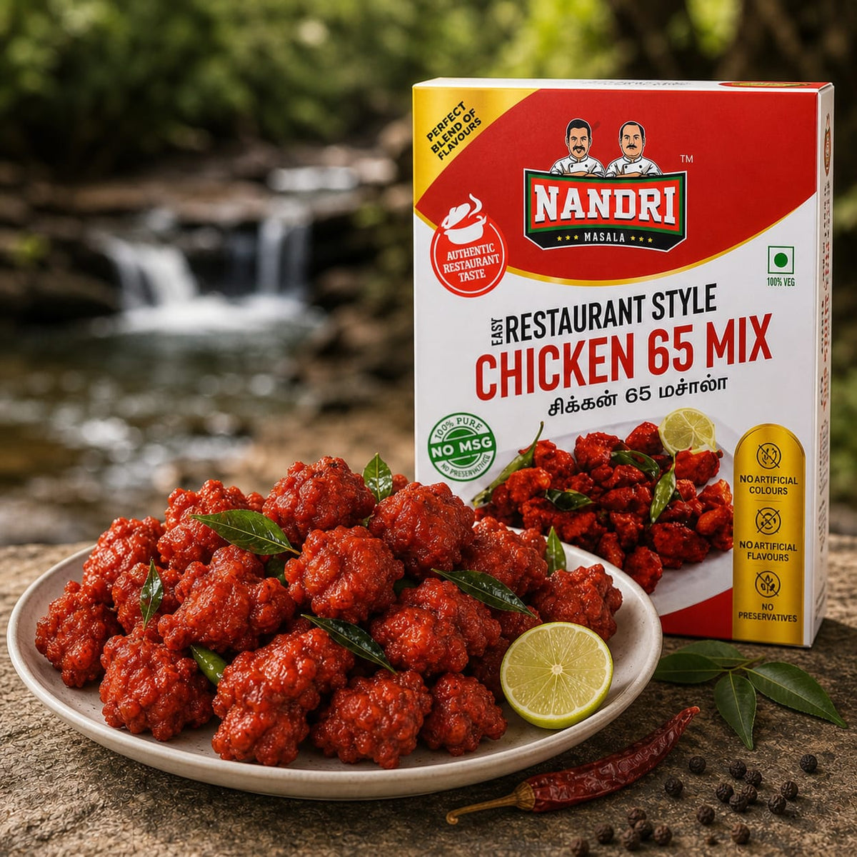 Easy Restaurant Style Chicken 65 Mix